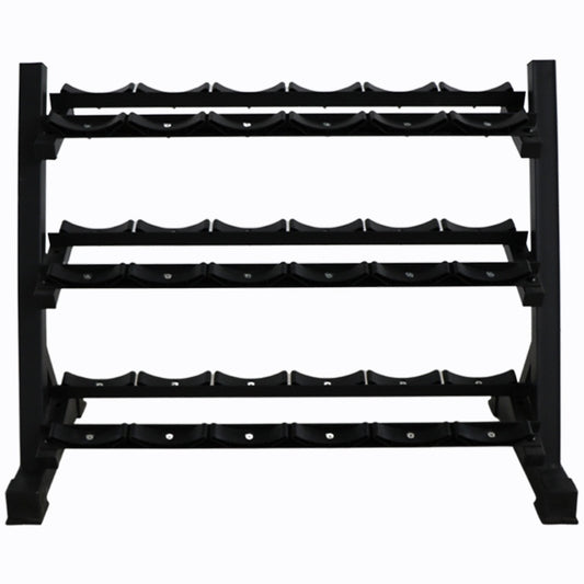 3 Tier Dumbbell Rack With Saddle