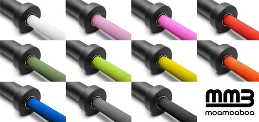 MMB Chroma Barbell Coloured Olympic Weightlifting Barbell in Colour Men Women 2.2m 2.01m