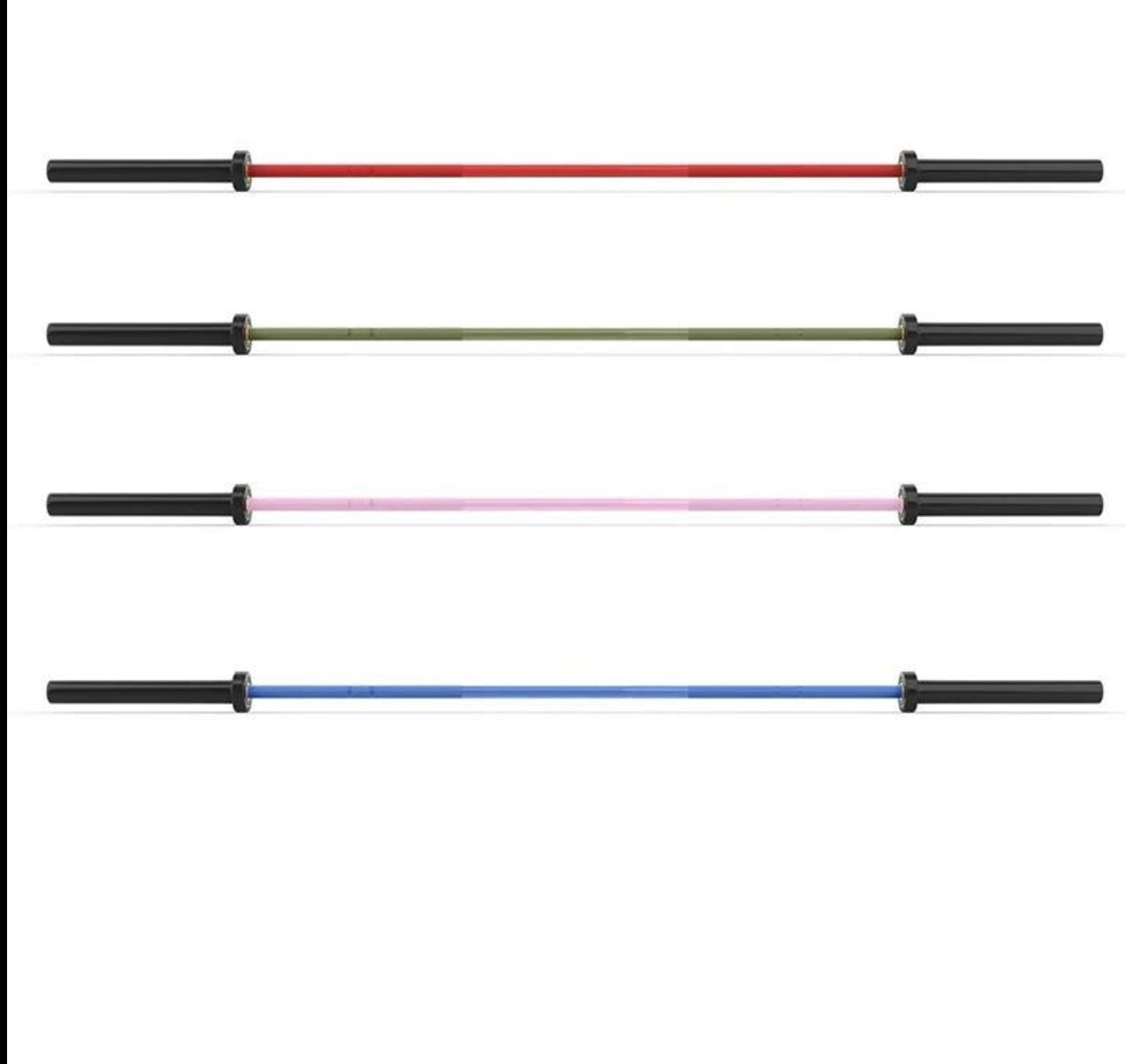MMB Chroma Barbell Coloured Olympic Weightlifting Barbell in Colour Men Women 2.2m 2.01m