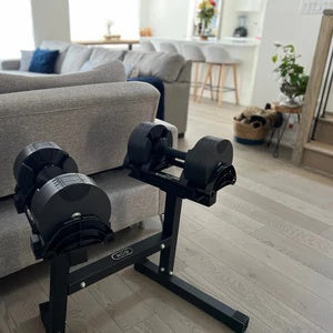 NÜOBELL 232 220 "Blackout" | 2KG Increments (Limited Edition) Nuo Nuobell Flexbell Adjustable Dumbbells