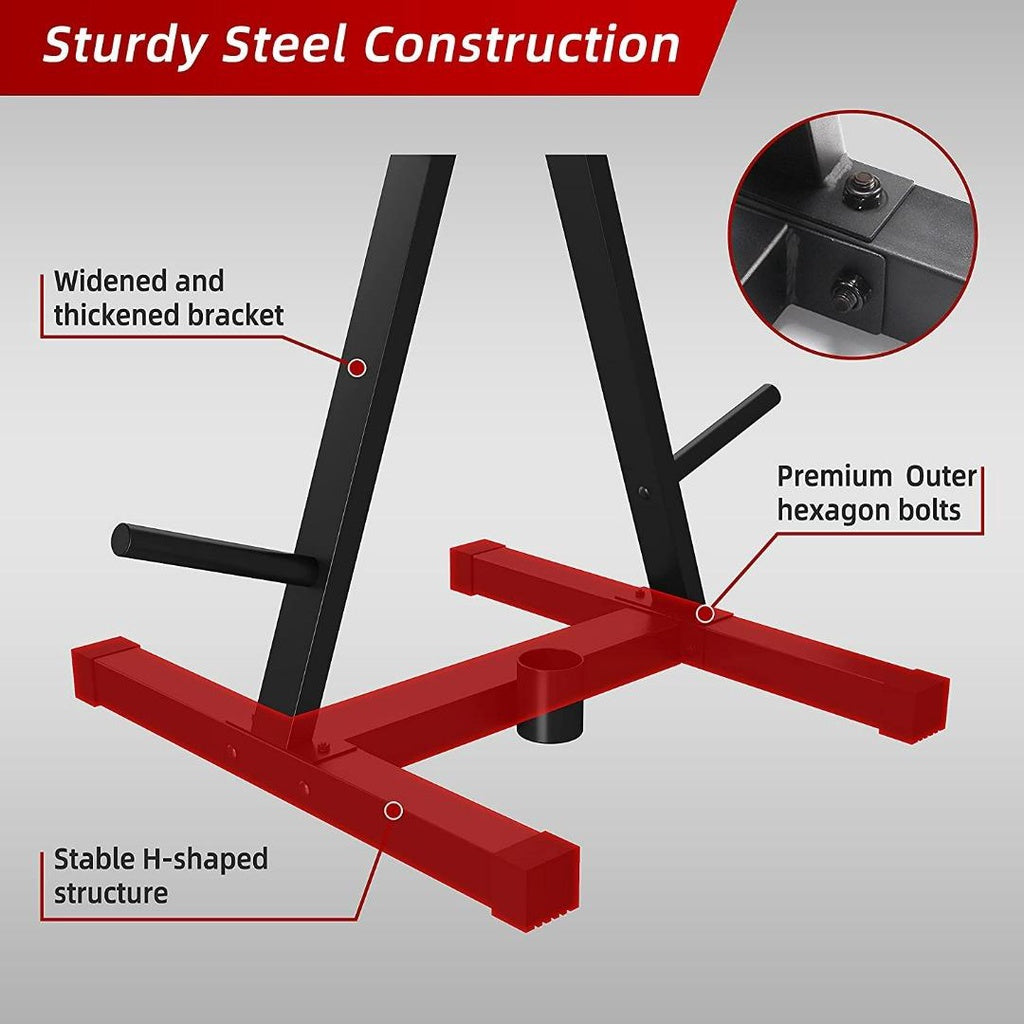 Achtros A Frame Weight Plate Rack