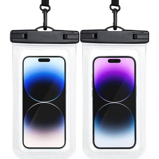 Ultimate Waterproof Phone Pouch: Beach-Ready Bag for iPhone 15 14 13 12 Pro Max (Up to 8.3"), IPX8 Rated for Kayaking and Beach Adventures