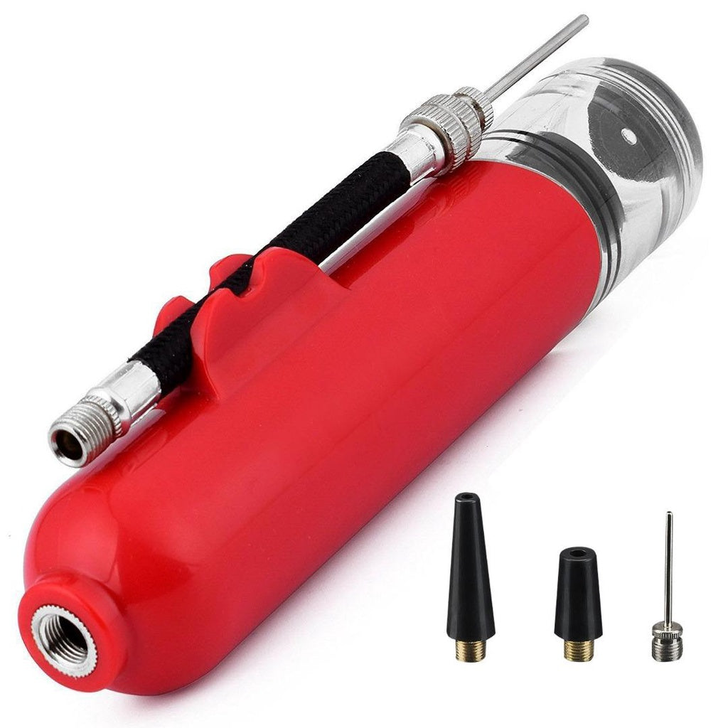 Ball Pump and Needles - Air Pump for Balls Basketball Soccer Volleyball Football Sport Ball - Hand Pump for Inflatables