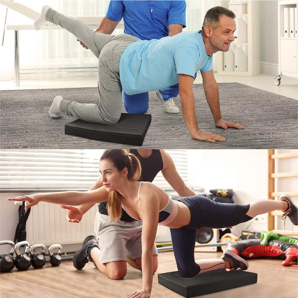 Balance Foam Pad Yoga Mat Exercise Non-slip Waterproof Soft for Fitness Training