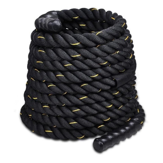 Battle Rope for Strength Training Cross Fit Exercises Workout Anchor Strap Bolt (Length 9m to 15m) (Weight 7.5KG to 24.6KG)