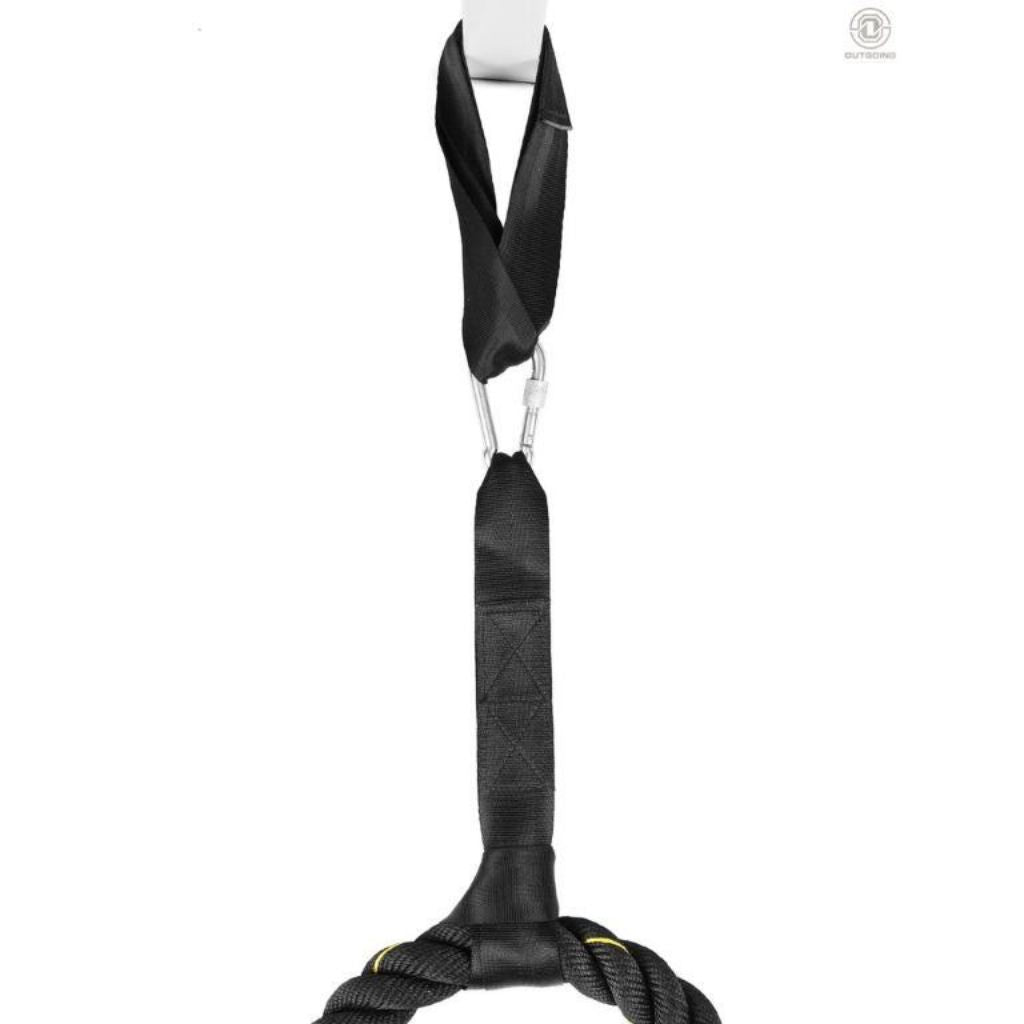 Battle Rope for Strength Training Cross Fit Exercises Workout Anchor Strap Bolt (Length 9m to 15m) (Weight 7.5KG to 24.6KG)