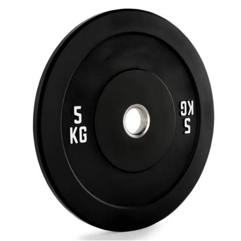 Olympic Black Bumper Weight Plate