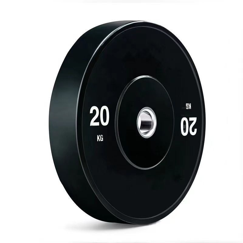 Olympic Black Bumper Weight Plate