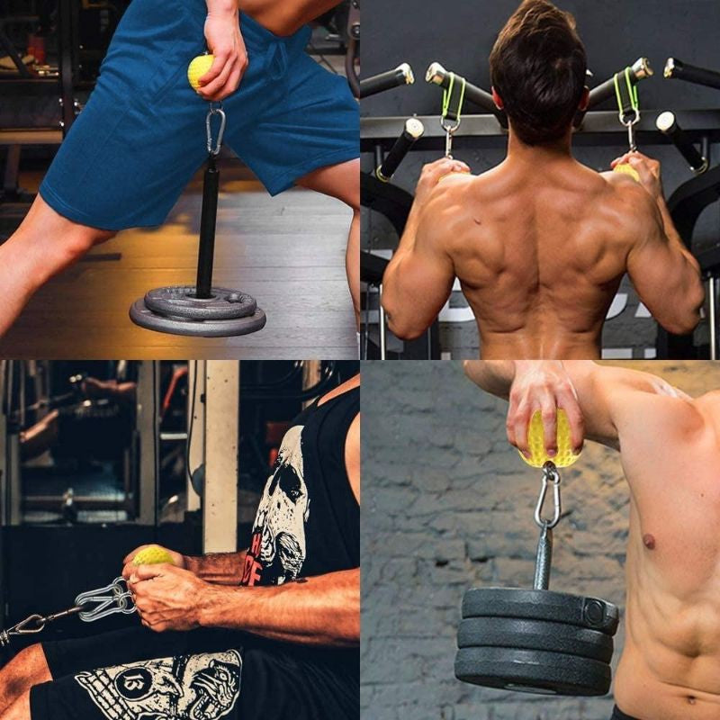 Rock Climbing Pull Up Power Ball Pointing Ball Grip Strength Training Pull Up Ball for Fitness Training,Wrist Pull-ups Equipment Pointing