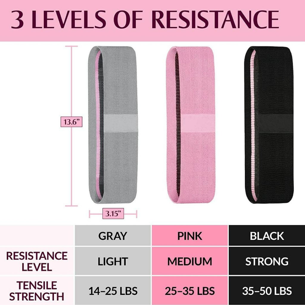 Cloth Exercise Band Set
