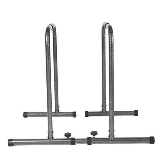 Heavy Duty Functional Dip Stands Parallette Fitness Station Stabilizer Dip Bar Pullup Pushup