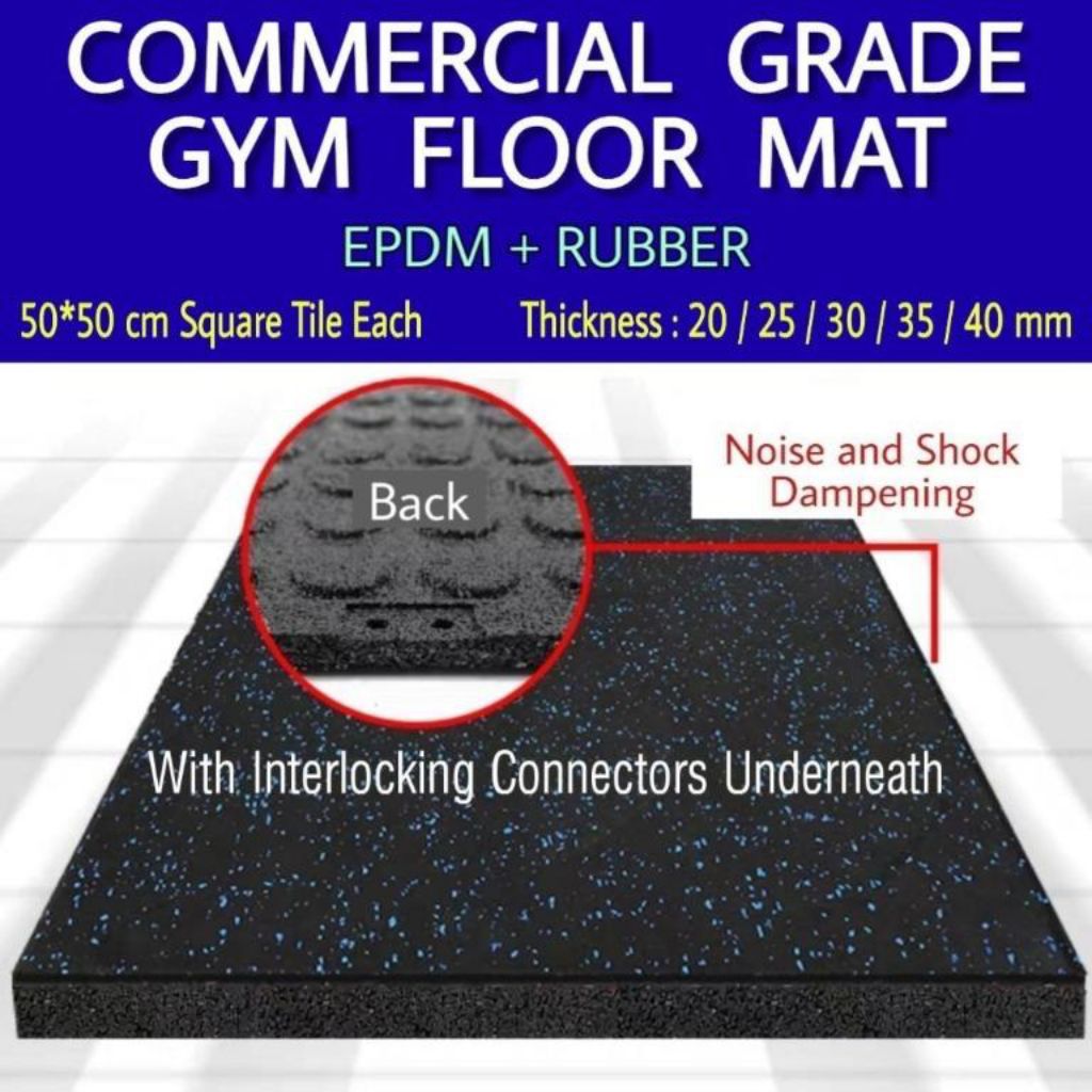 EPDM Skirting 30mm Speckled