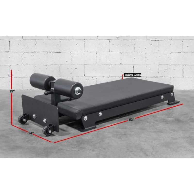 Gozo Floor GHD Glute Hamstring Nordic Curl Bench