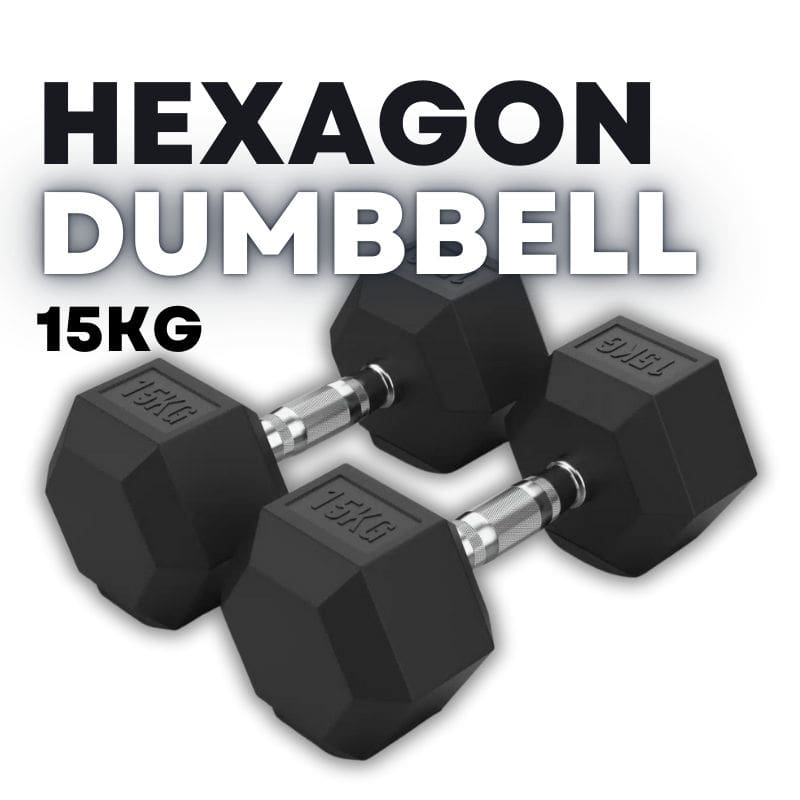 Hexagon hex Dumbbell 15kg kipfit