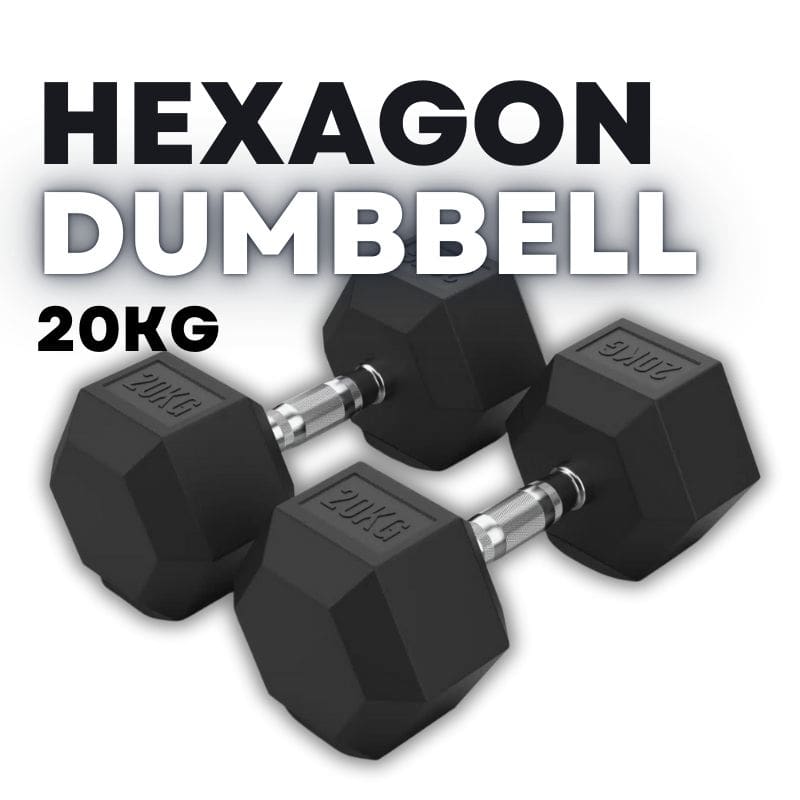 Hexagon hex Dumbbell 20kg kipfit
