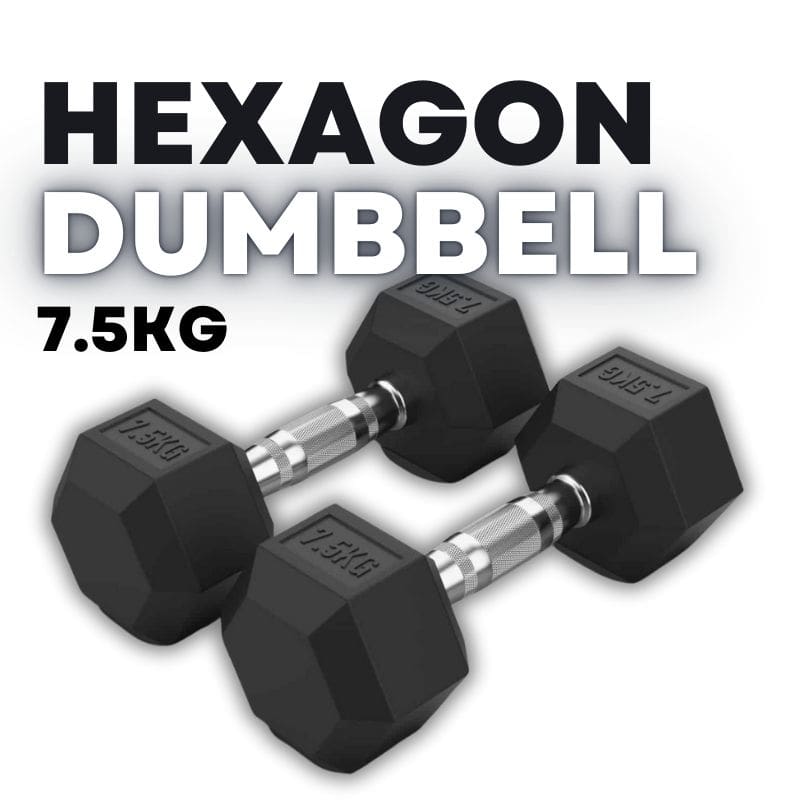Hexagon hex Dumbbell 7.5kg kipfit