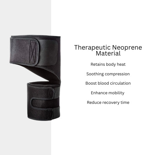 Hip Brace for Sciatica Pain Relief | SI Belt/Sacroiliac Belt | Hip Pain| Compression Wrap for Thigh, Hamstring, Joints, Arthritis, Pulled Muscles | For Men, Women
