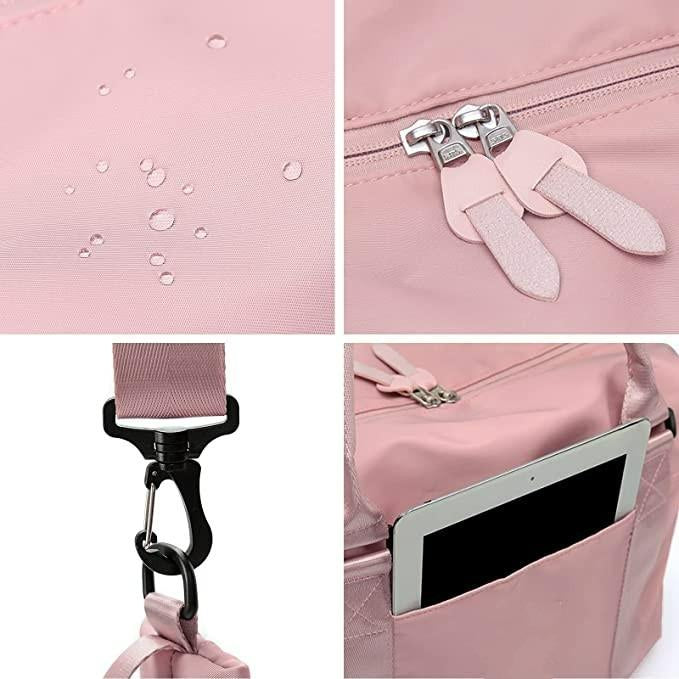 Kouda Travel Duffel Bag,Sports Tote Gym Bag,Shoulder Weekender Overnight Bag for Women