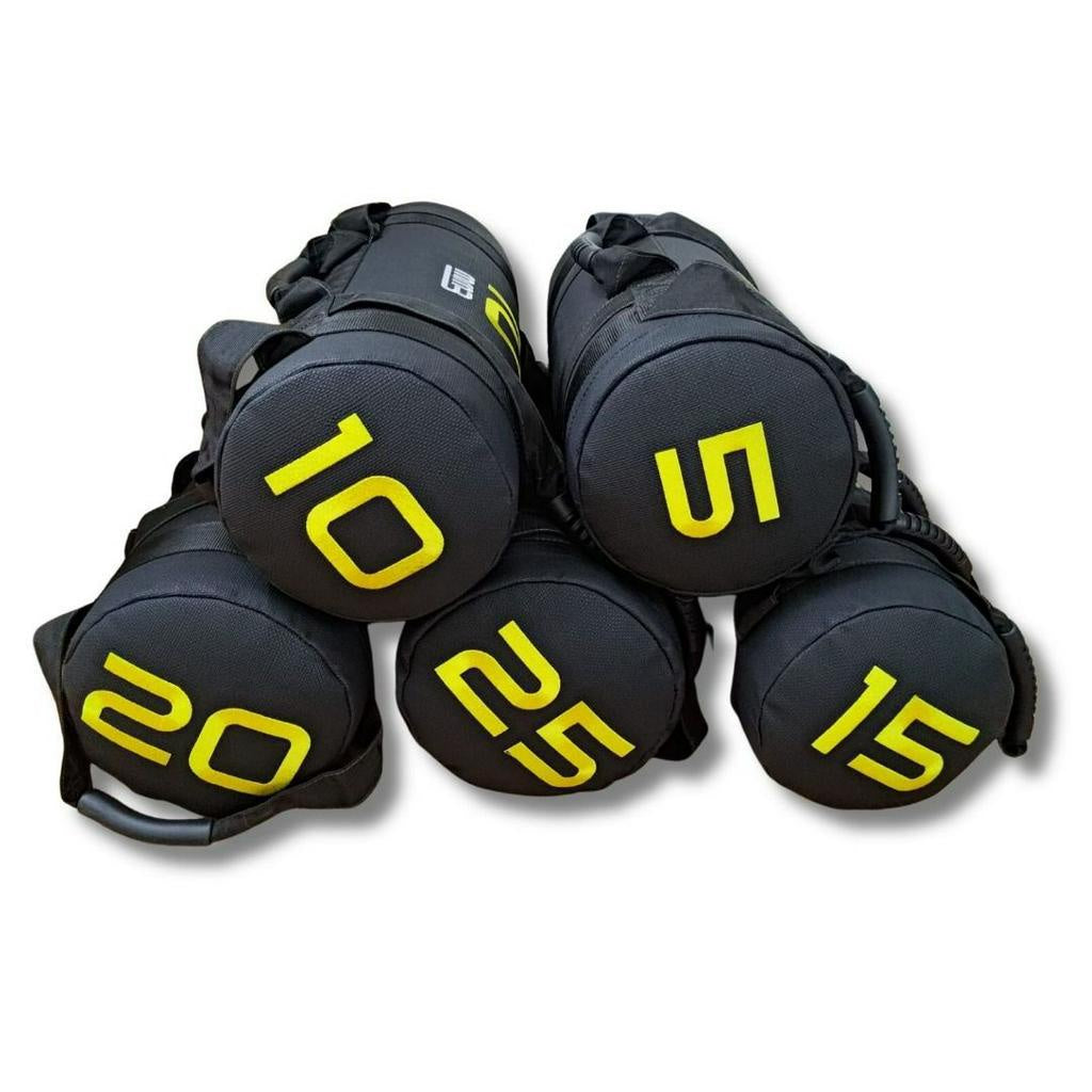 MMB Duna Pre-Weighted Power bag Reinforced Metaxi Heavy-Duty Nylon Straps and Handles, Slam Ball Interior Design HYROX