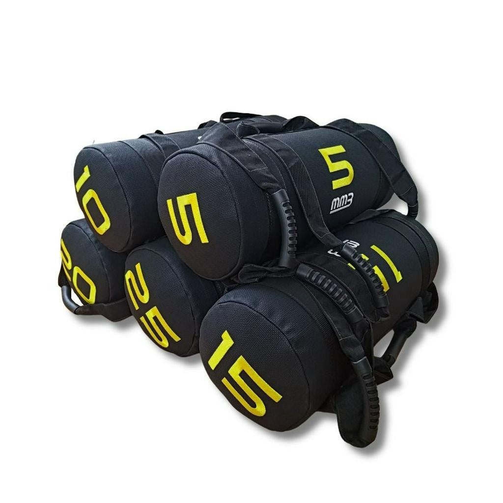 MMB Duna Pre-Weighted Power bag Reinforced Metaxi Heavy-Duty Nylon Straps and Handles, Slam Ball Interior Design HYROX