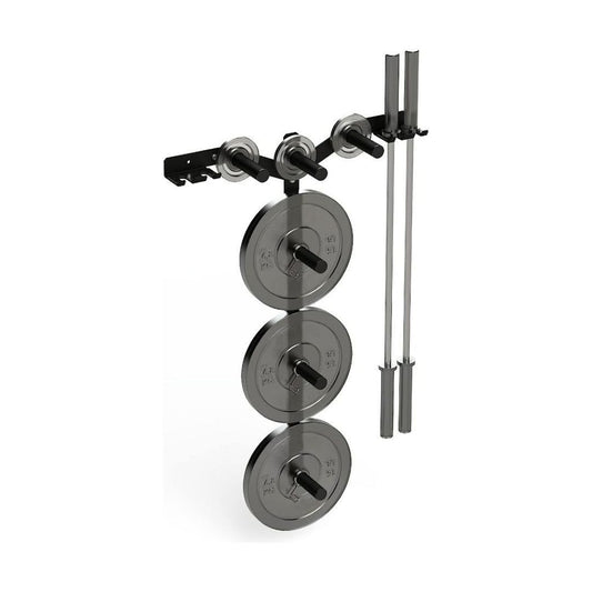 MMB Glaros Wall Mounted Weight Plate Barbell Rack
