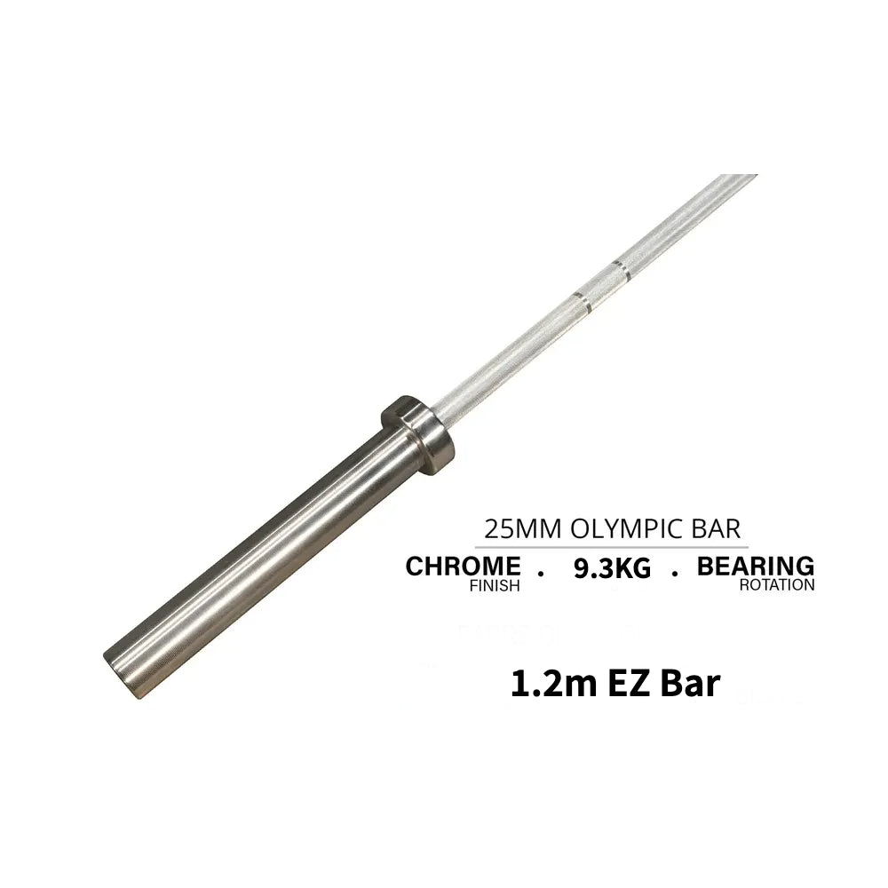 MMB Olympic Bar Weight Lifting Gym Barbell 50mm With Bearings