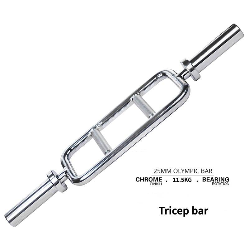 MMB Olympic Bar Weight Lifting Gym Barbell 50mm With Bearings