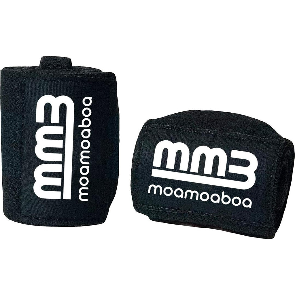 MMB Karpo Weightlifting Wrist Wraps (Competition Grade) 45cm Professional Quality Wrist Support with Heavy Duty Thumb Loop - Best Wrap for Powerlifting, Strength Training, Bodybuilding