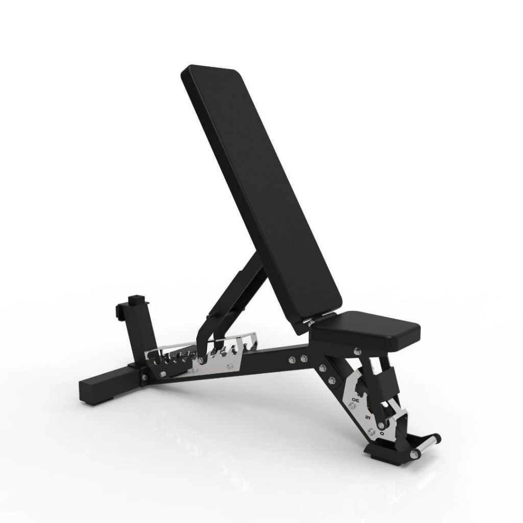 MMB Klino Adjustable Flat Incline Gym Bench Weightlifting Dumbbell