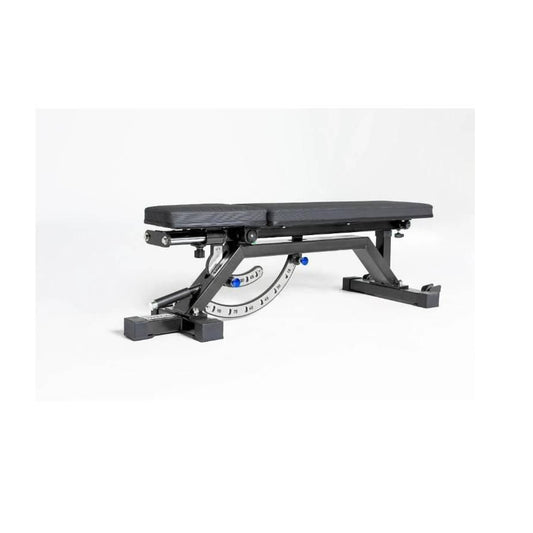 MMB 2500 Zero Gap Adjustable Bench Heel Hook Incline True Decline Flat