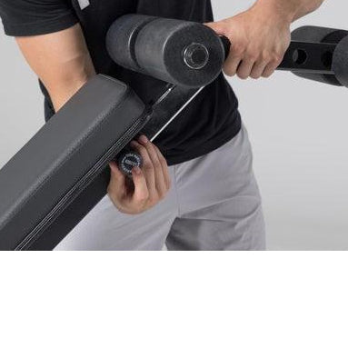 MMB 2500 Zero Gap Adjustable Bench Heel Hook Incline True Decline Flat