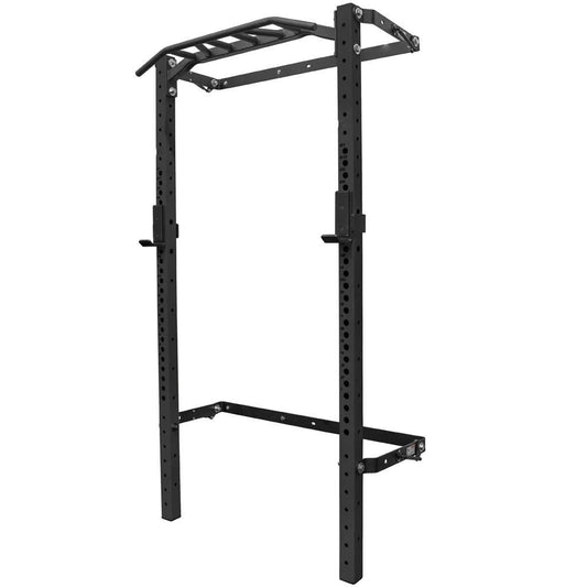Pato Foldable Squat Rack with Multi-Grip Bar Deploy in 3 Seconds
