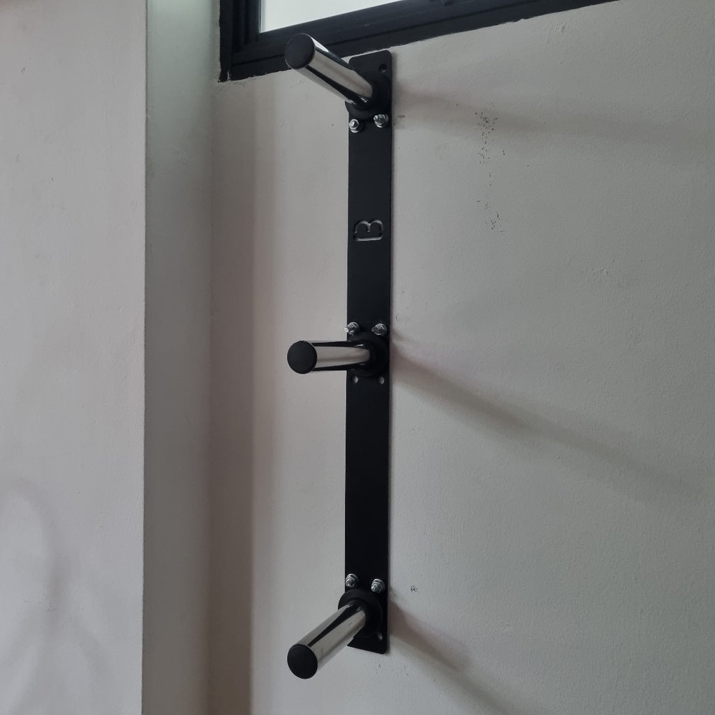 MMB Vatou Wall Mounted Plate Storage Olympic Weight Plate Holder