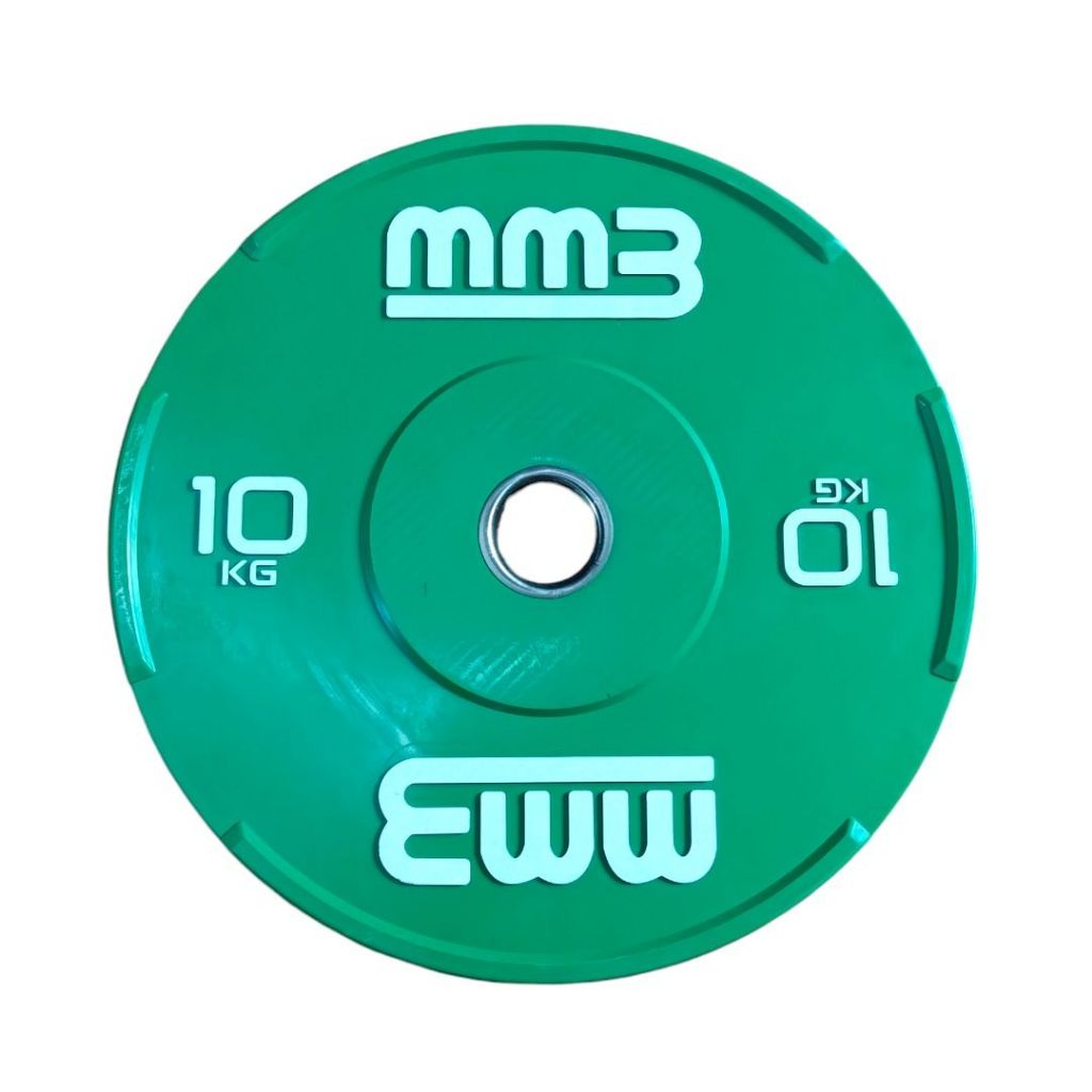 MMB Toxo Coloured Bumper Weight Plates One Pair