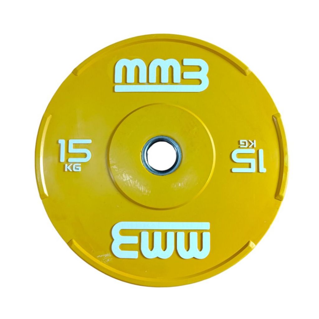 MMB Toxo Coloured Bumper Weight Plates One Pair
