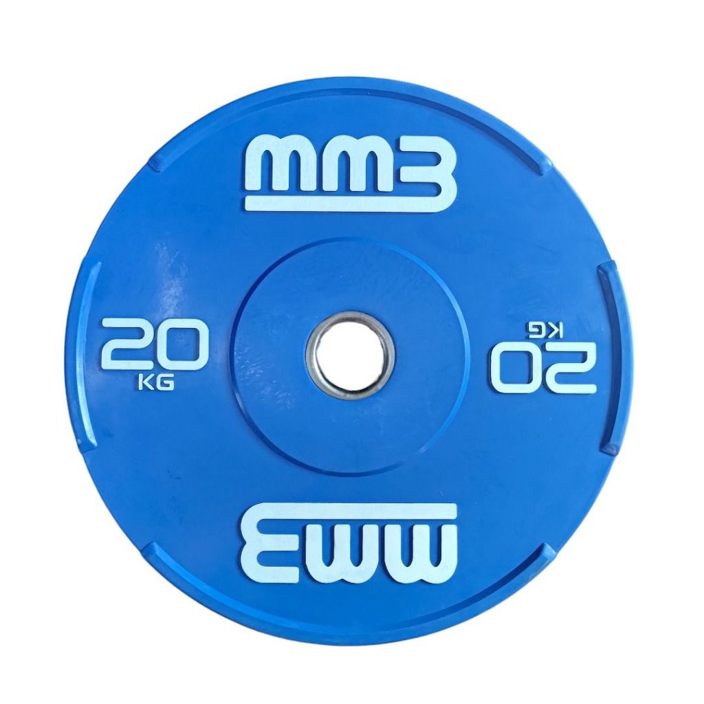 MMB Toxo Coloured Bumper Weight Plates One Pair