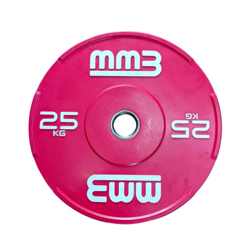 MMB Toxo Coloured Bumper Weight Plates One Pair