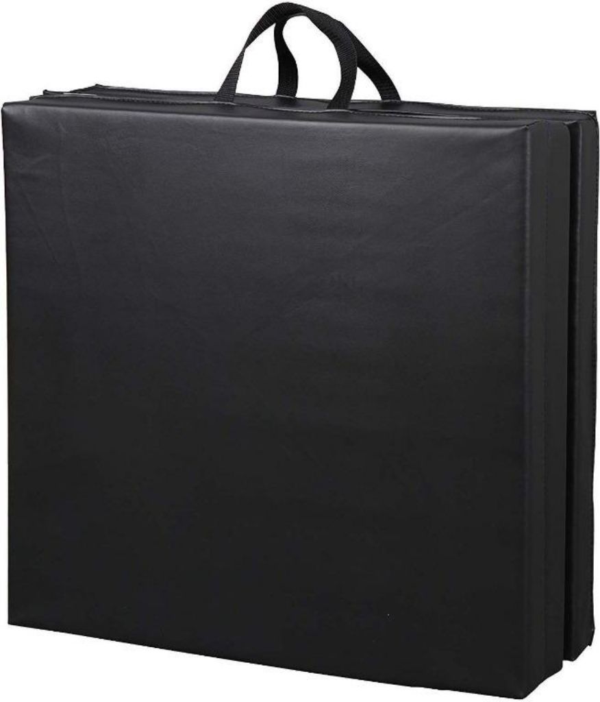 Mera 2" Thick Tri-Fold Folding Exercise Mat with Carrying Handles for MMA Gymnastics