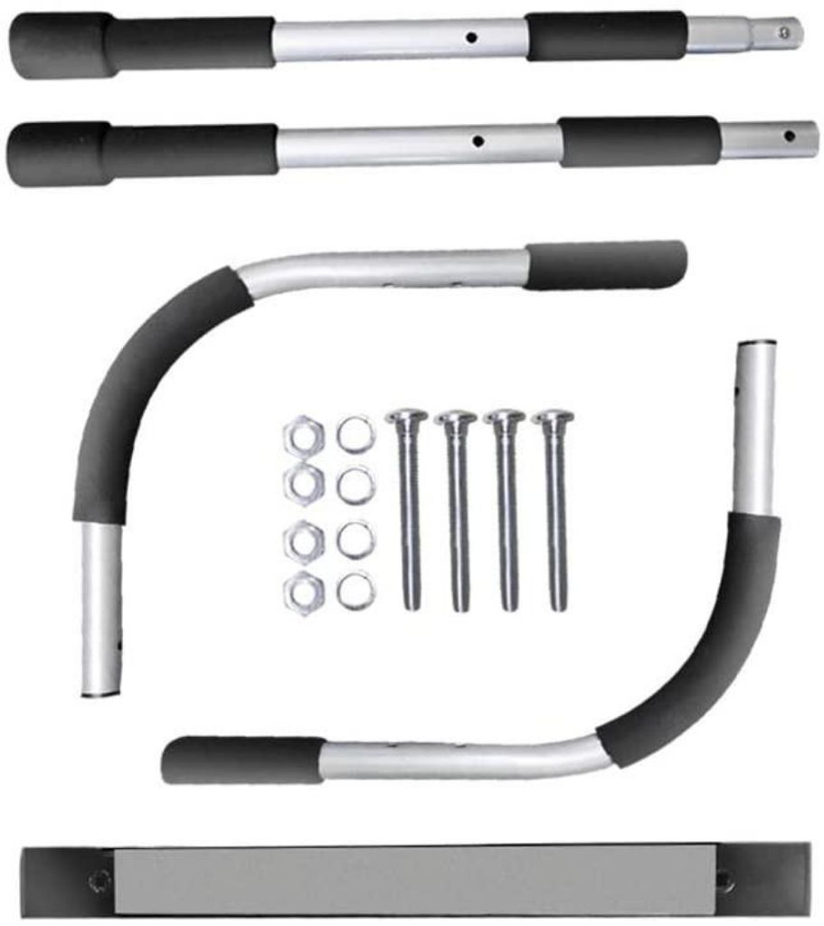 No Drill Pull Up Bar Easy Install Total Upper Body Workout