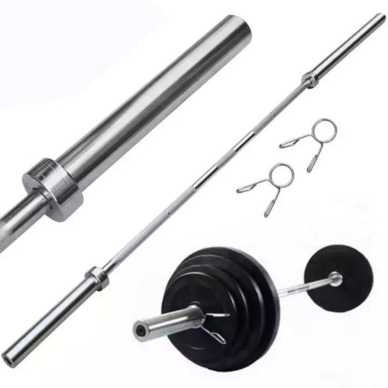 Olympic Bar Weight Lifting Gym Barbell 50mm EZ Trap S Curl Tricep