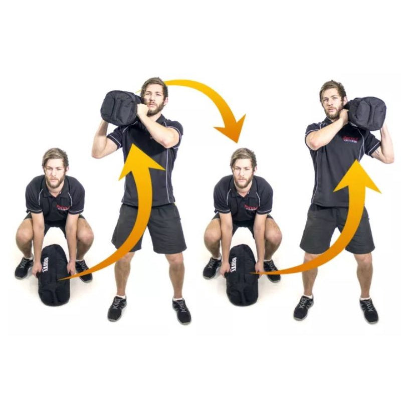 5kg 10kg 15kg 20kg 25kg 30kg Filled Weight Sand Power Bag Strength Training Fitness Crossfitt Running Workout Bags