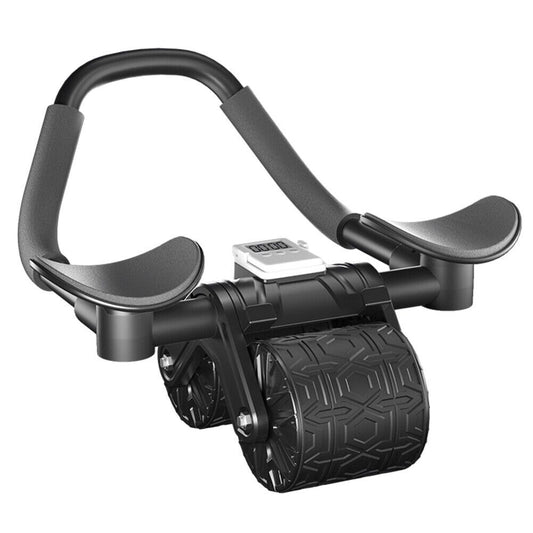 Abs Roller With Timer Multi-Functional Abdominal Wheel Automatic Rebound Abdominal Training Auxiliary ab roller workout