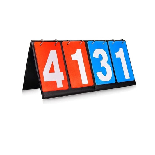 Scoreboard 4 Digit / 6 Digit Score Keeper Score Flipper for Basketball Tennis Sports