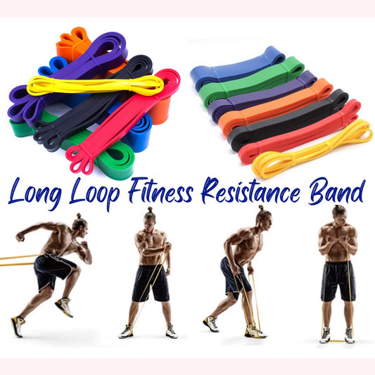 Pull Up Assist Resistance Elastic Band Natural Rubber Workout Loop Band for Workout