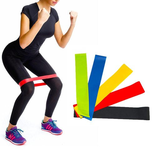 Set of 5 Resistance Band / Mini Band / Yoga Band / Exercise Band / 5 IN 1 SET