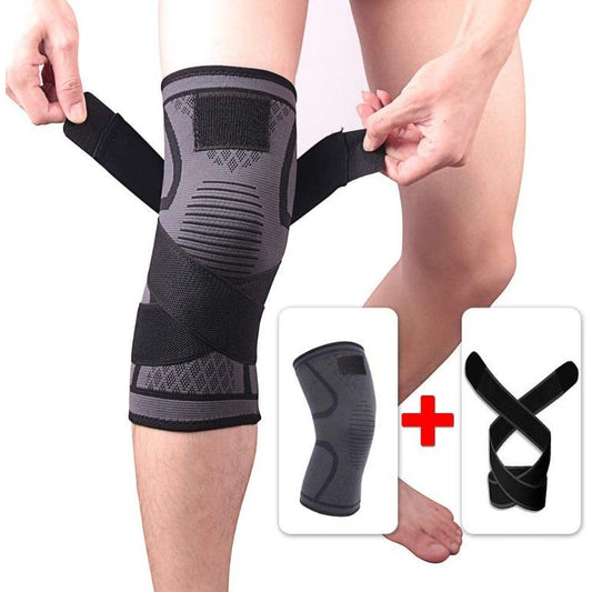 Knee Brace Knee Support Protector Compression Knee Sleeve for Arthritis Meniscus Tear Joint Pain Relief and Injury Recovery Working Out for Men Women