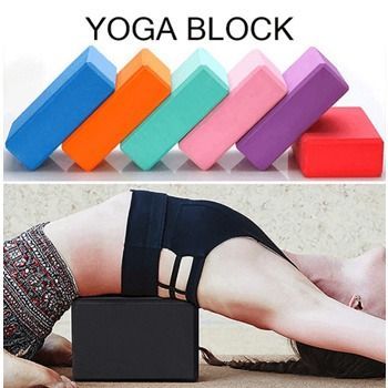 Yoga Block Brick Rectangular Eva High Density 120 gram