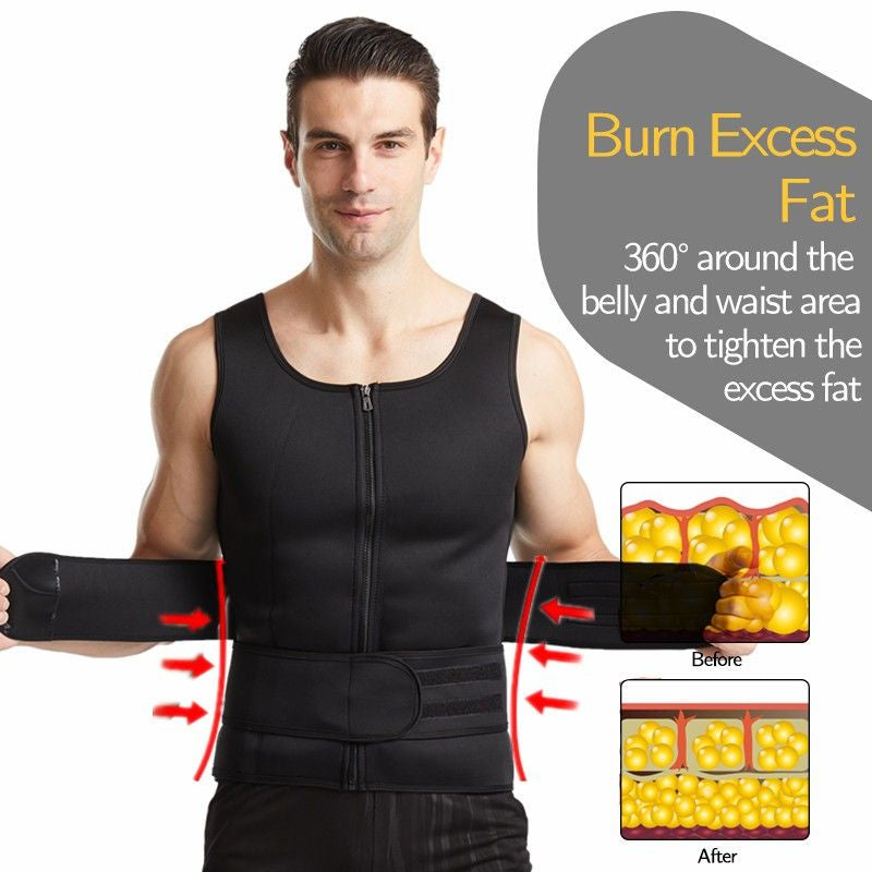 Zesto Men’s Adjustable Sauna Vest
