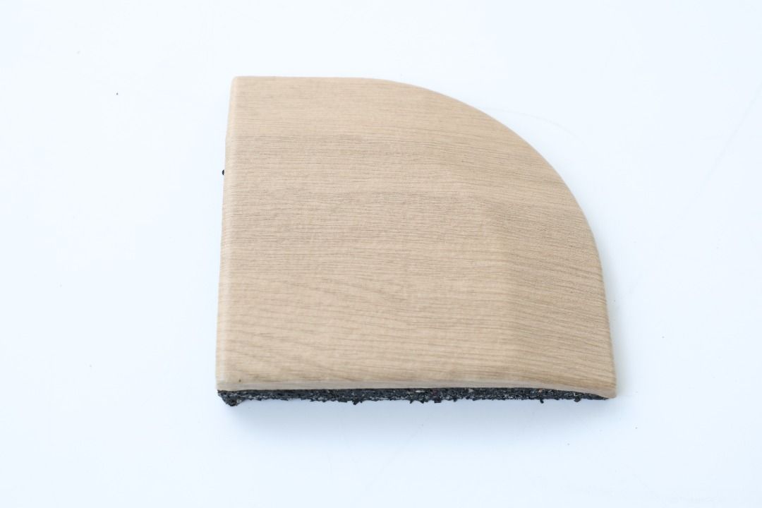 EPDM Gym Flooring - Light Wood Grain, Anti-Slip Mats for Home & Commercial Gym
