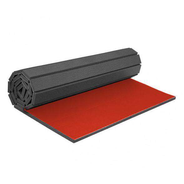 XPE Composite Leather Wrestling Roll Mat Wrestling Judo MMA Floor Mat Anti-Slip Shock Absorption Combat Floor Mat